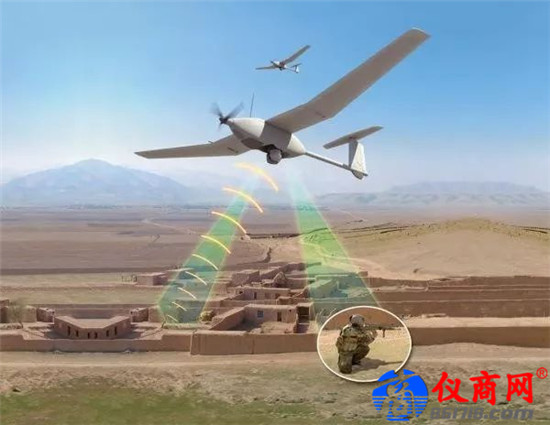 激光充電型“潛行者”無(wú)人機(jī)應(yīng)用示意圖