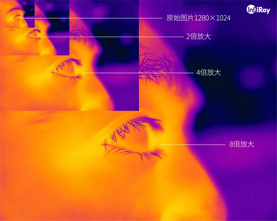 InfiRay® AT1280樣圖放大