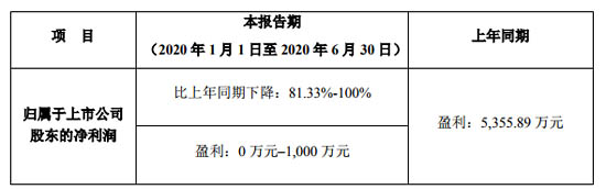 北京雪迪龍科技2020上半年業(yè)績