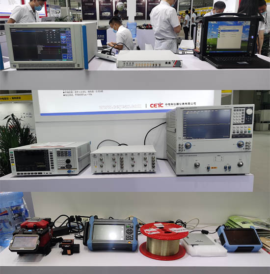 中電儀器展示的各類(lèi)儀器