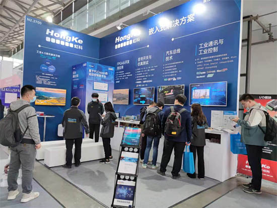 虹科電子在2021慕尼黑上海電子展現(xiàn)場(chǎng)