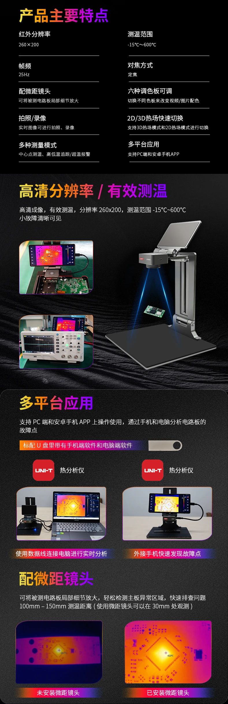 優(yōu)利德UTi920A紅外熱成像分析速診儀